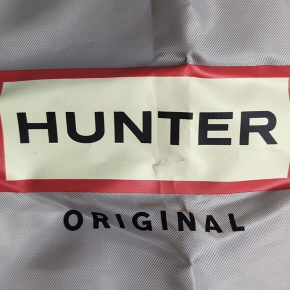 Hunter Boots Silver Drawstring Bag - Picture 2 of 6